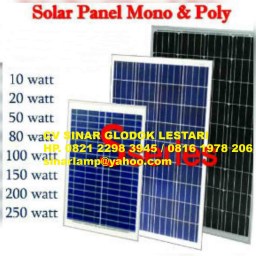 Solar Panel Mono dan Solar Panel Poly
